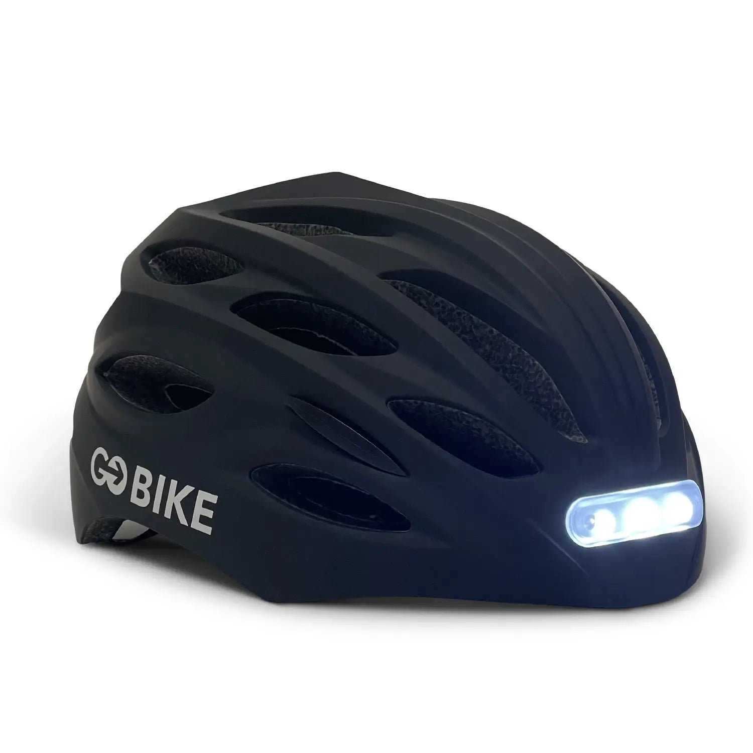 bike helmet led GOBIKE Helmet With Safety Warning Light Medium