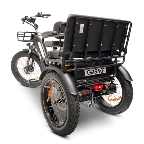 FORTE Electric Tricycle with Rear Seat