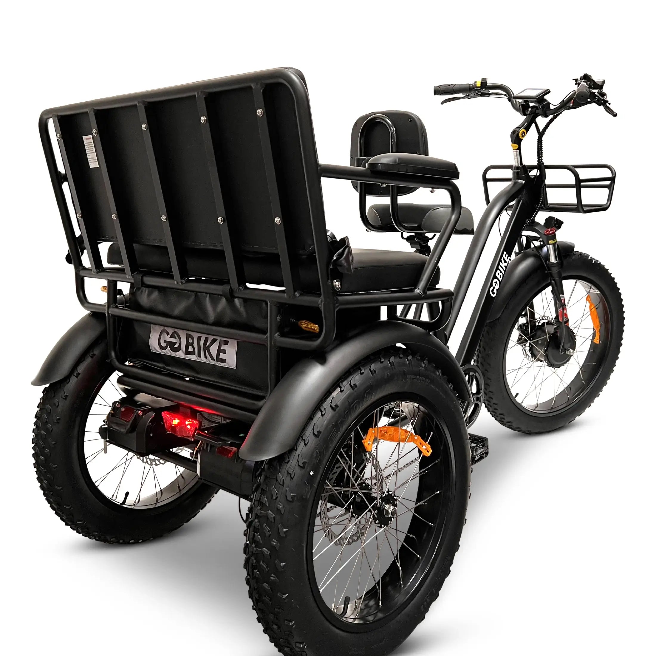 FORTE Electric Tricycle with Rear Seat