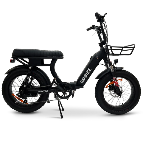 JUNTOS Foldable Step - Through Foldable Lightweight 750W Electric Bike